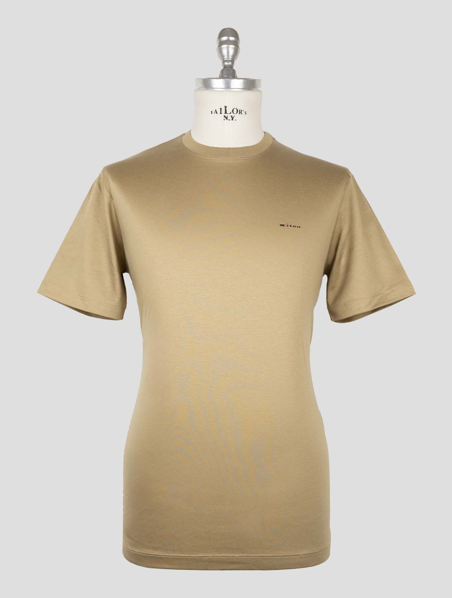 Kiton Green Cotton T-shirt