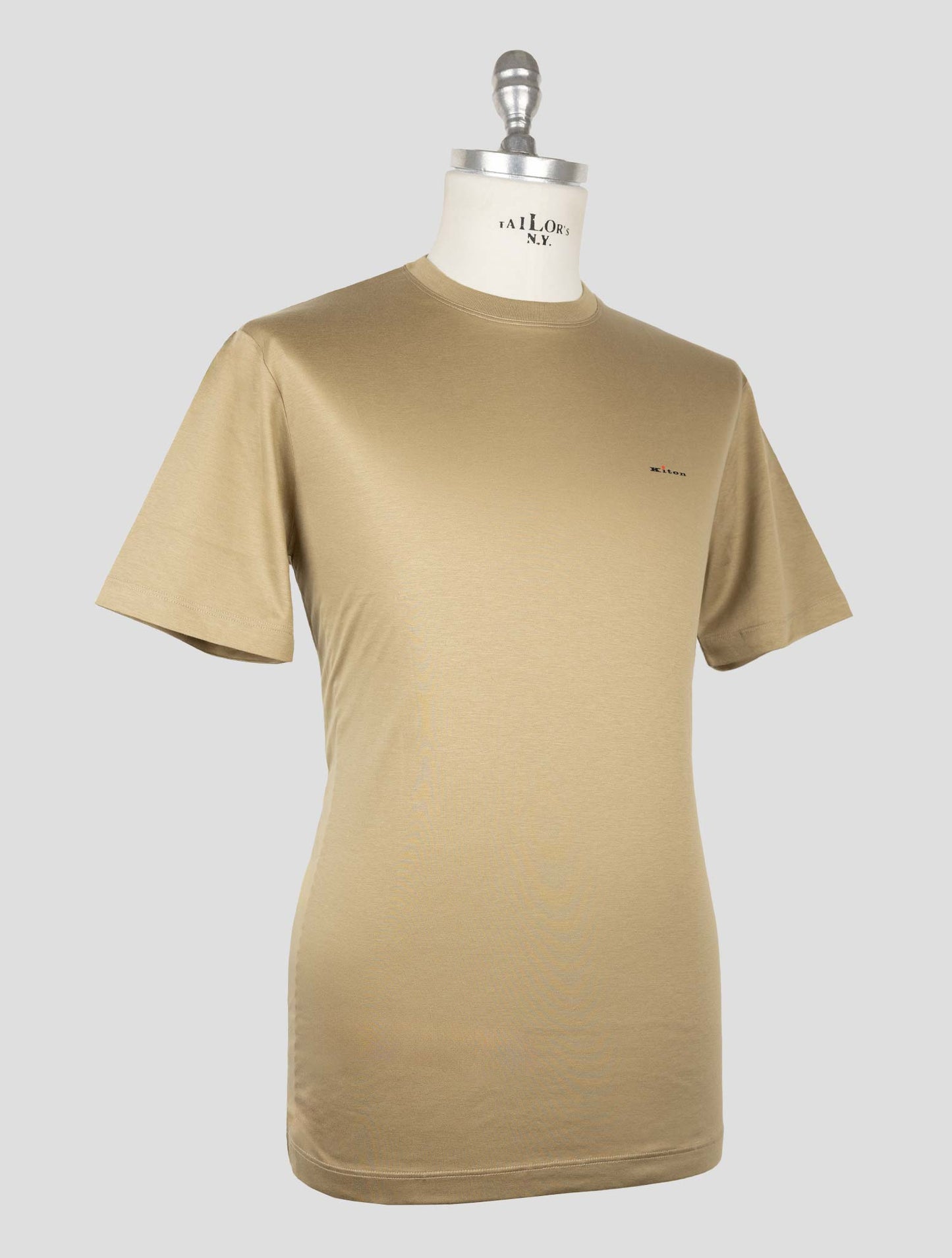 Kiton Green Cotton T-shirt