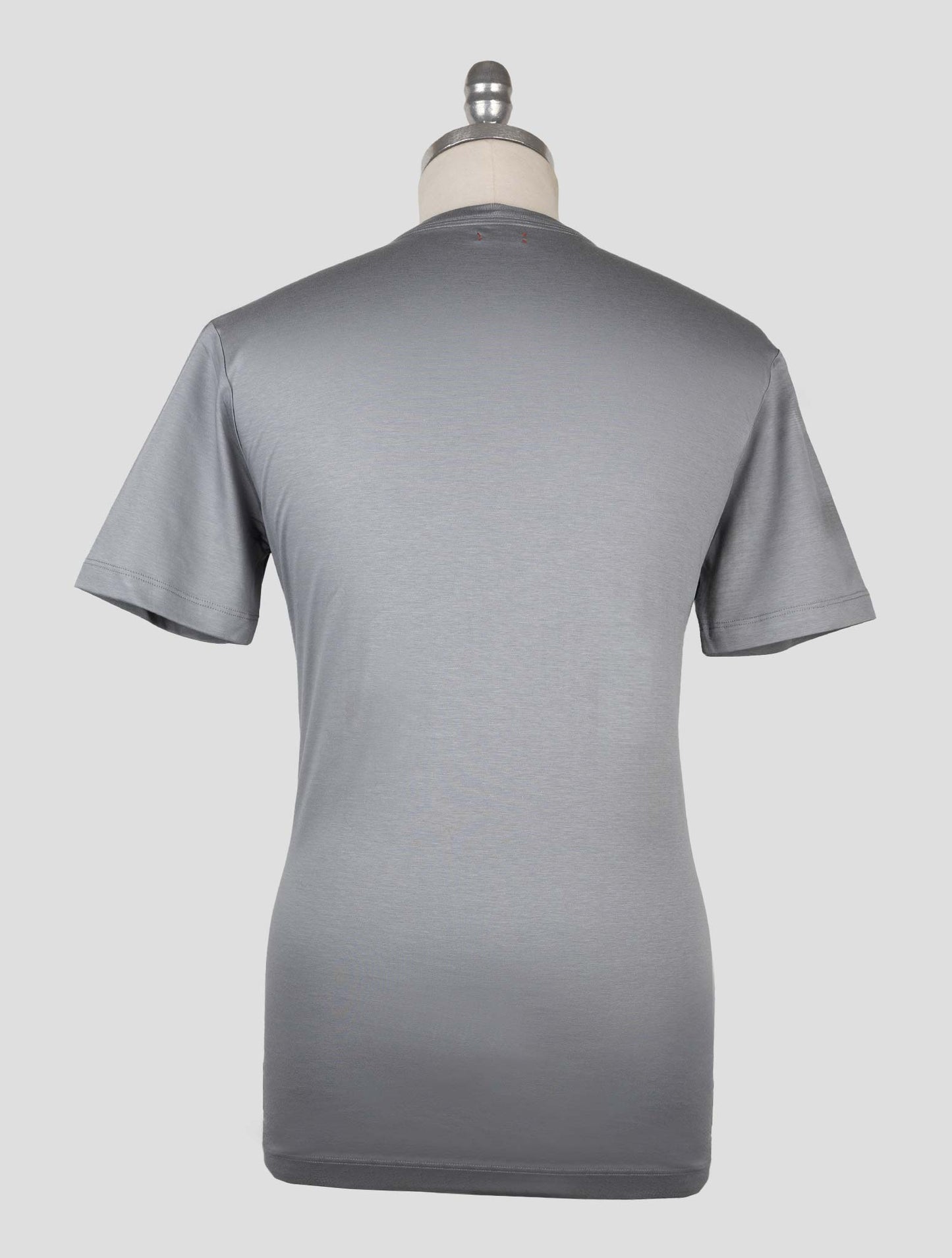 Kiton Gray Cotton T-shirt