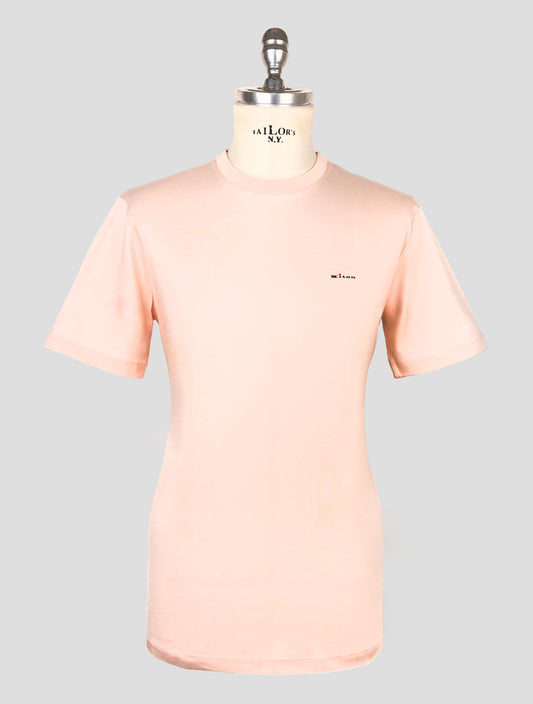 Kiton Pink Cotton T-Shirt