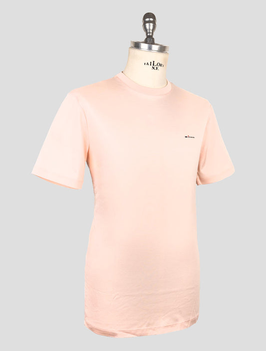 Kiton Pink Cotton T-Shirt