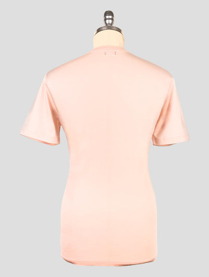 Kiton Pink Cotton T-Shirt