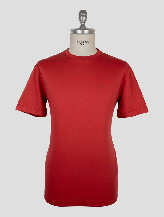 Kiton Red Cotton T-Shirt