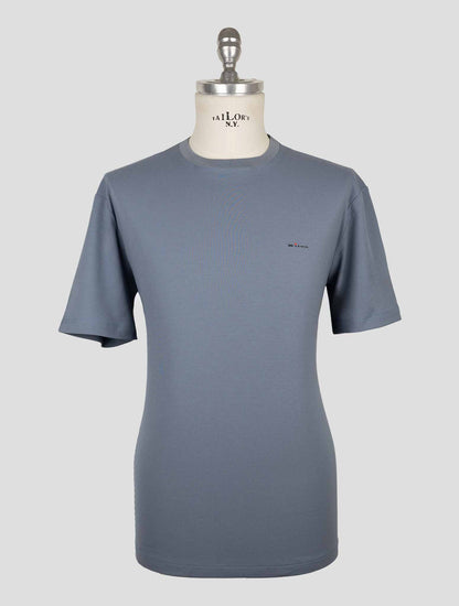 Kiton Gray Cotton T-Shirt