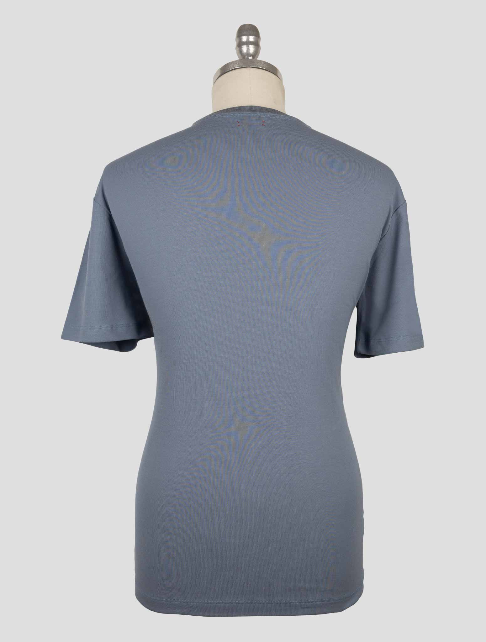 Kiton Gray Cotton T-Shirt