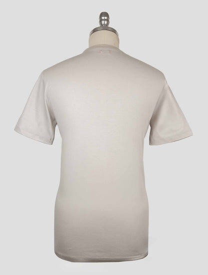 Kiton Gray Cotton T-Shirt