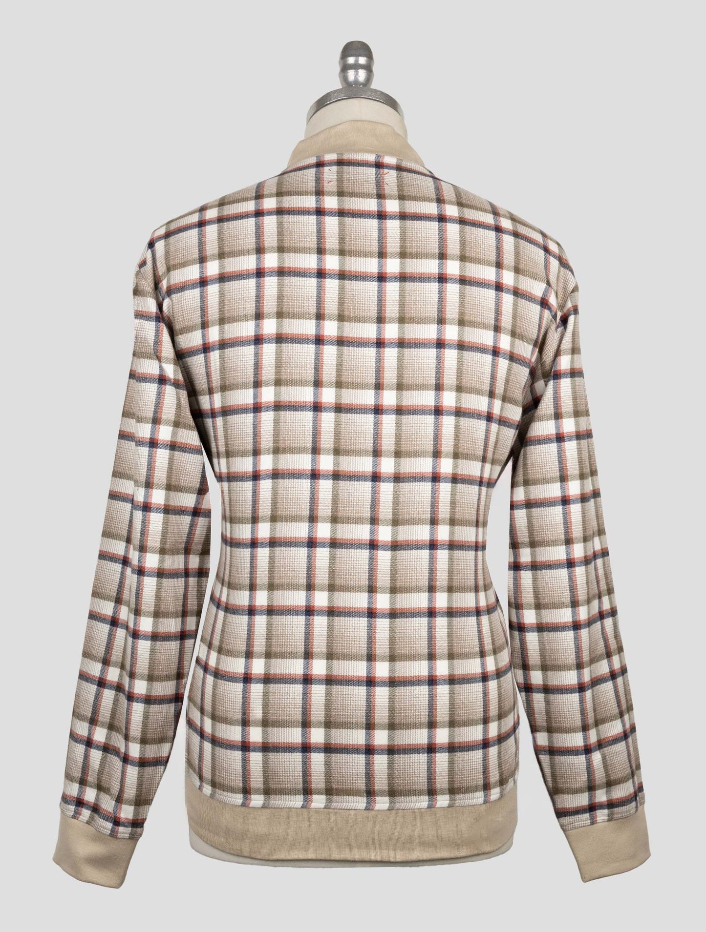 Kiton Multicolor Cotton Coat B-One