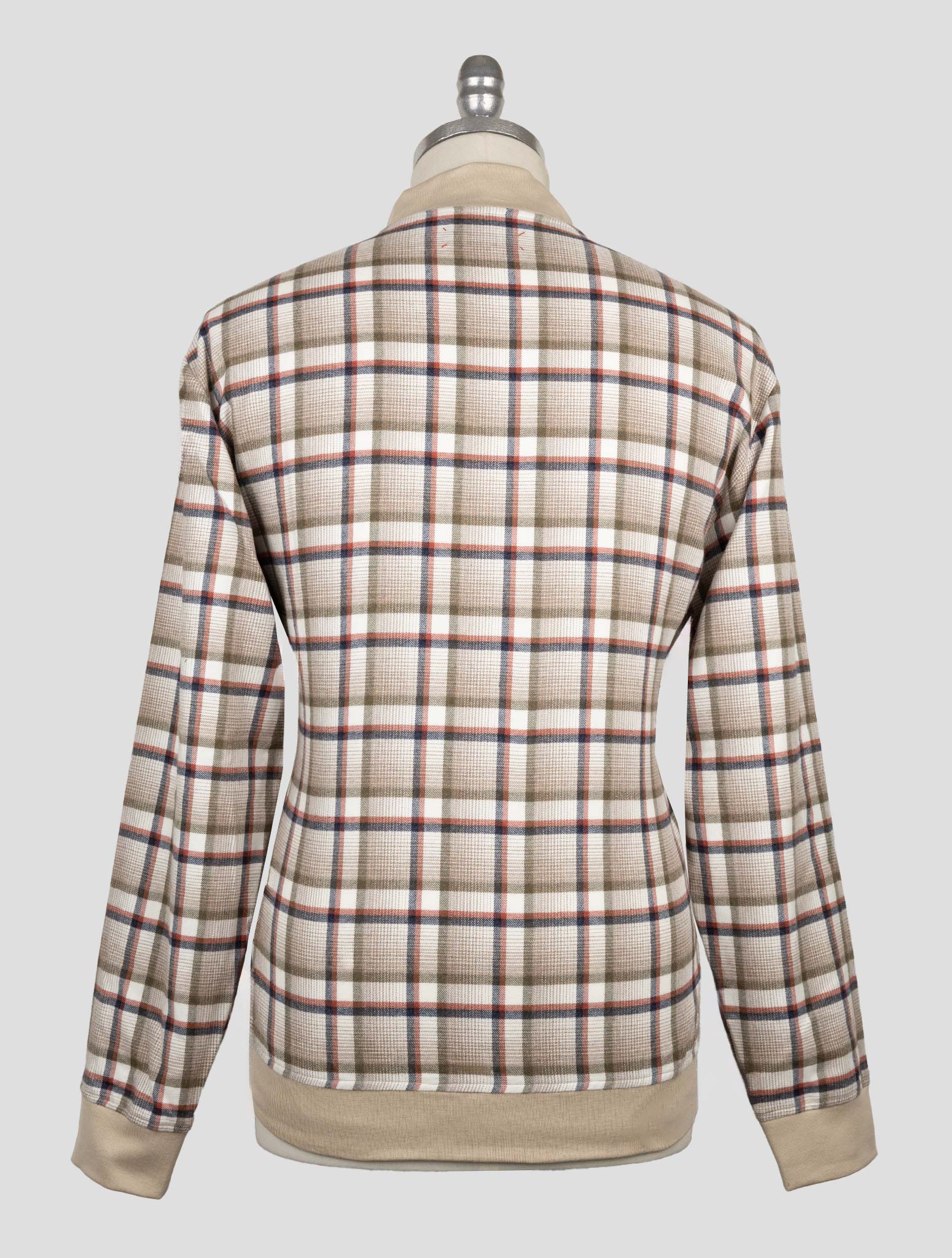 Kiton Multicolor Cotton Coat B-One