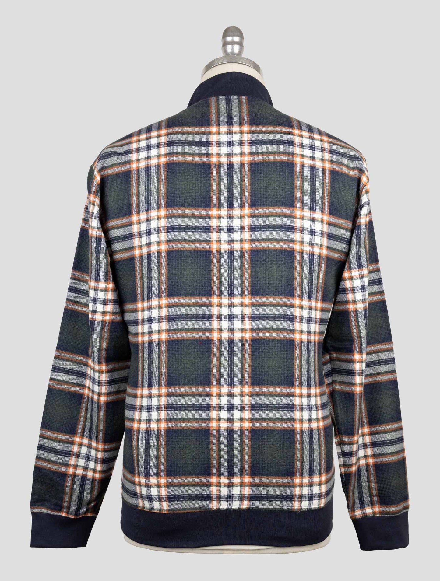 Kiton Multicolor Cotton Coat B-One