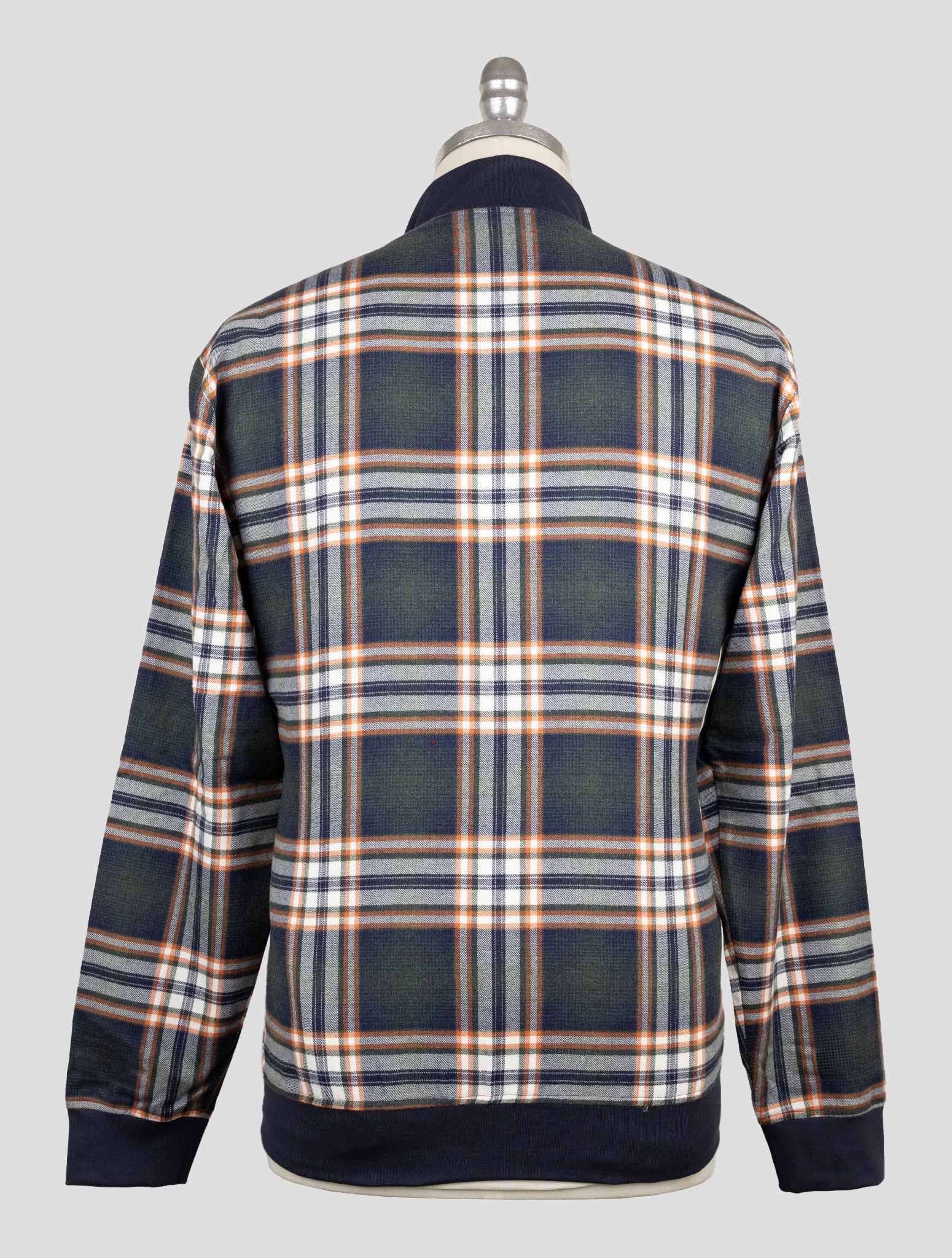 Kiton Multicolor Cotton Coat B-One