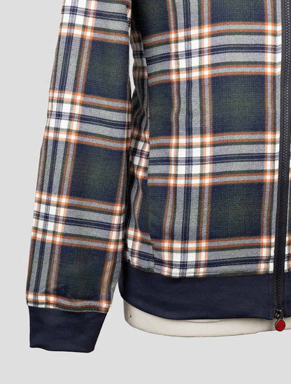 Kiton Multicolor Cotton Coat B-One