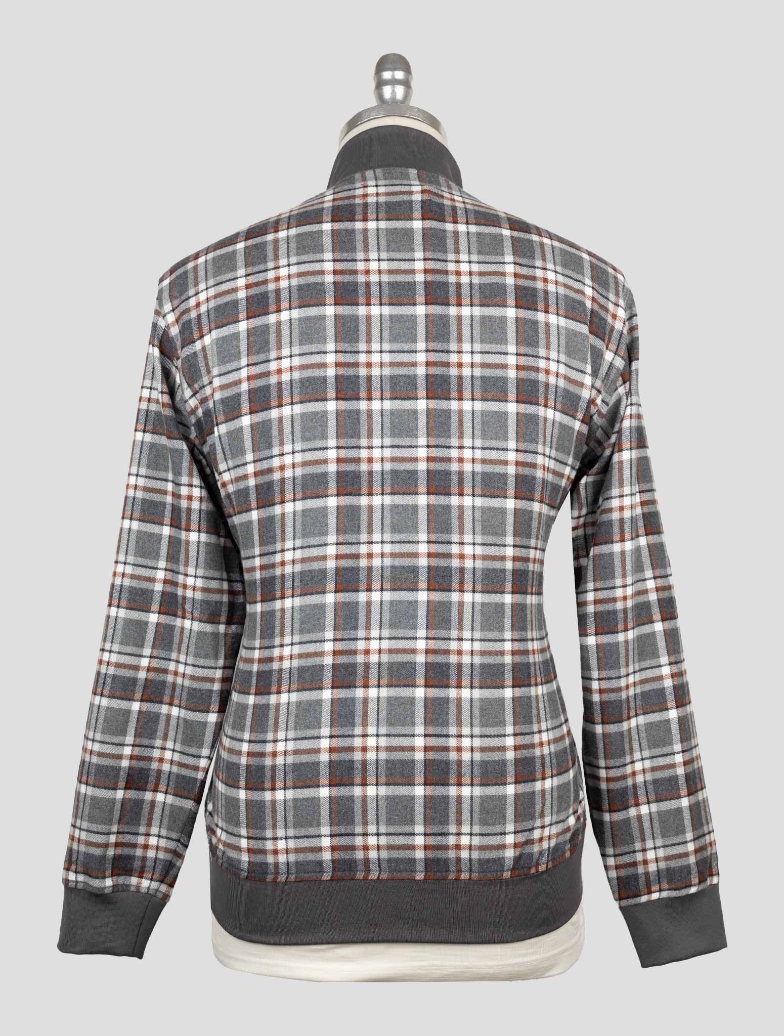 Kiton Multicolor Cotton Coat B-One