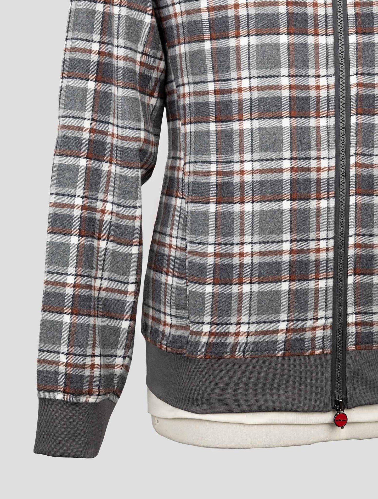 Kiton Multicolor Cotton Coat B-One