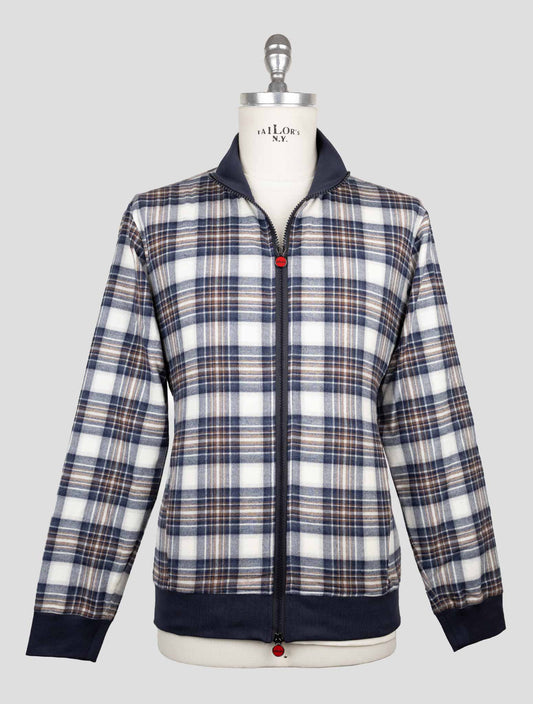 Kiton Multicolor Cotton Coat B-One