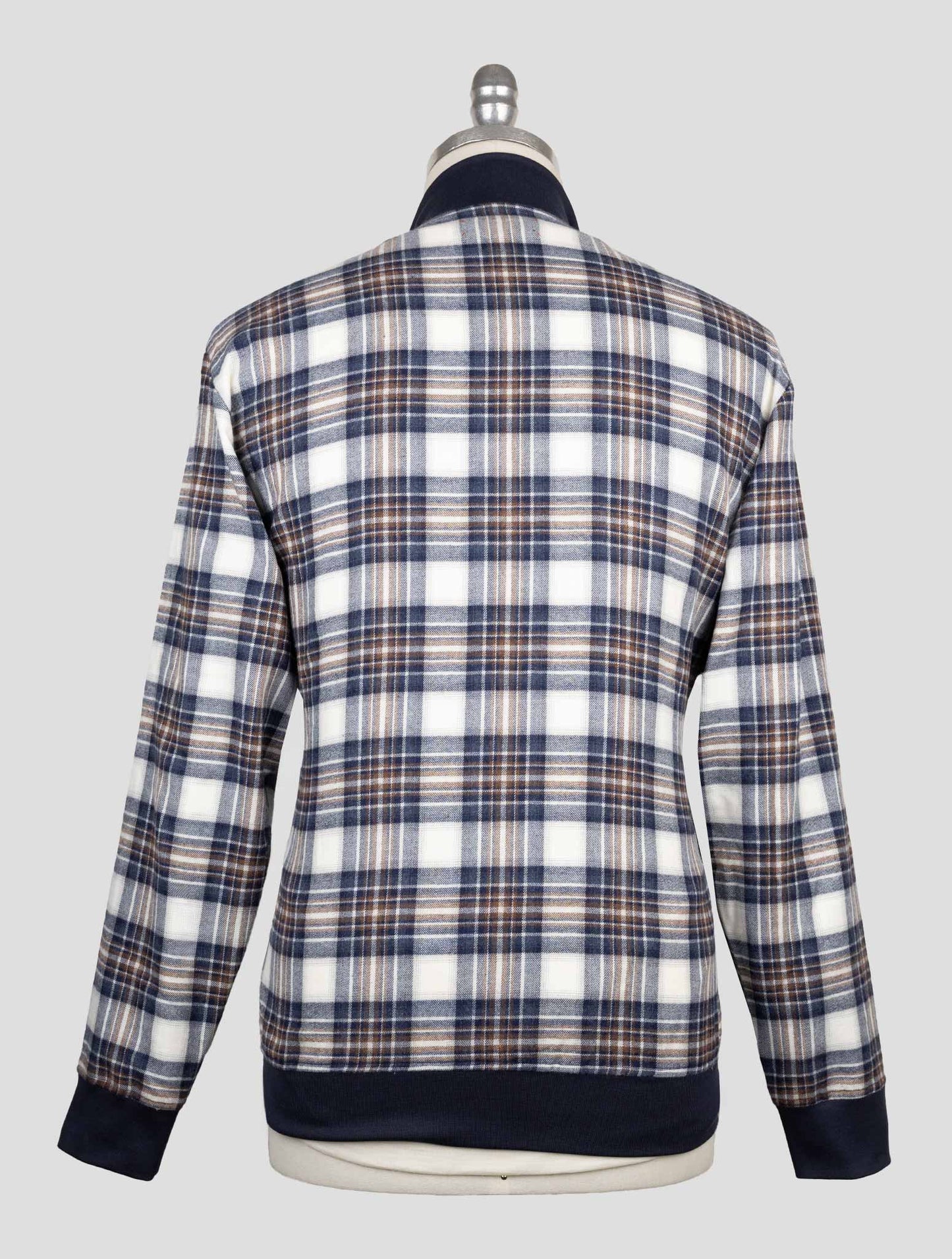 Kiton Multicolor Cotton Coat B-One