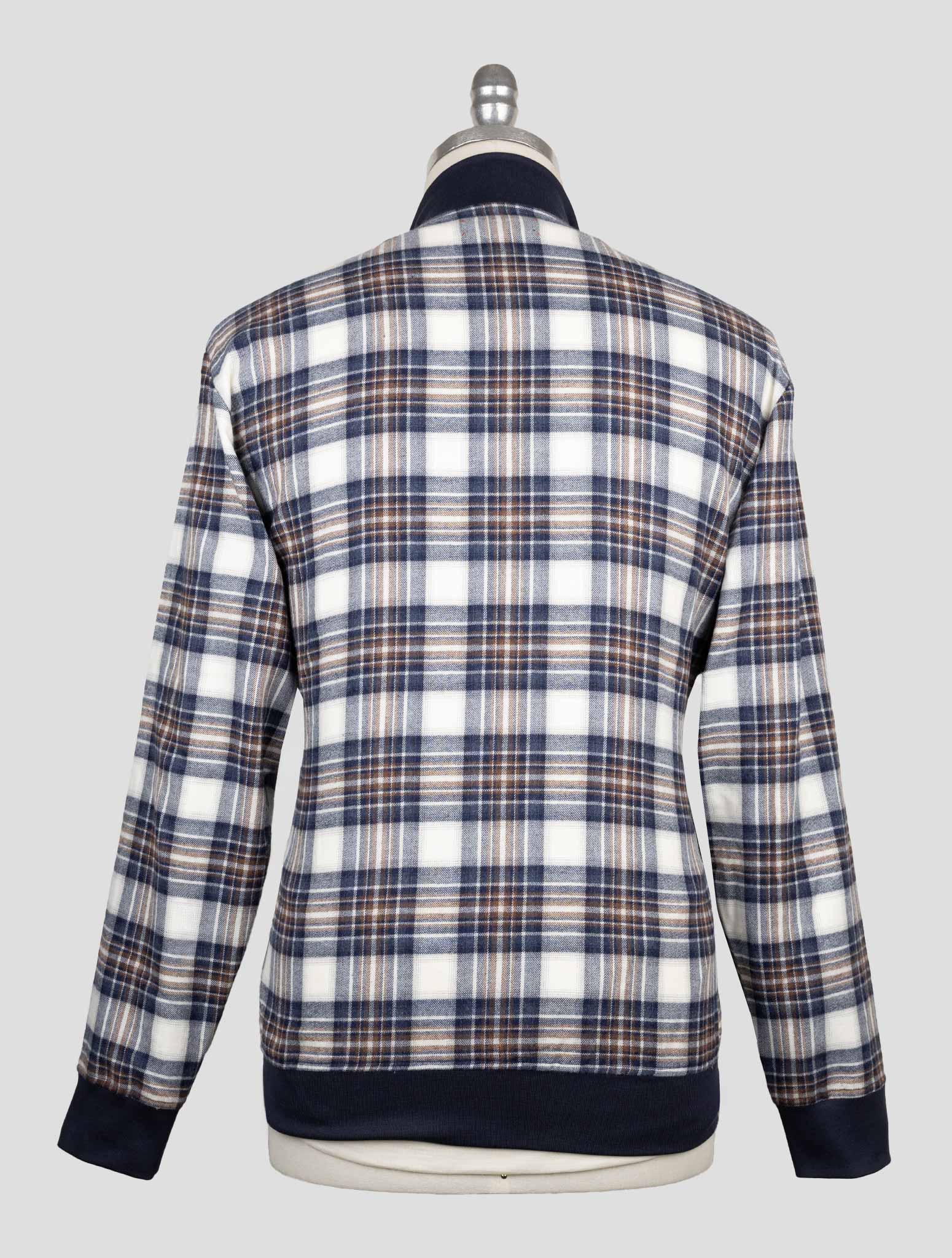 Kiton Multicolor Cotton Coat B-One