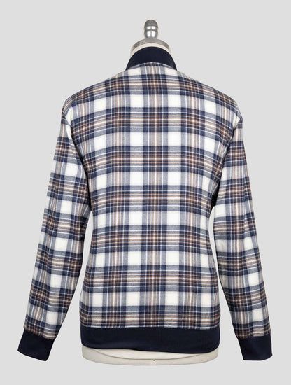 Kiton Multicolor Cotton Coat B-One