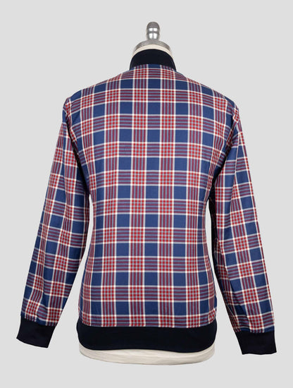 Kiton Multicolor Cotton Coat B-One