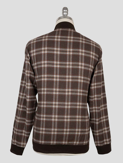 Kiton Multicolor Cotton Ea Coat B-One