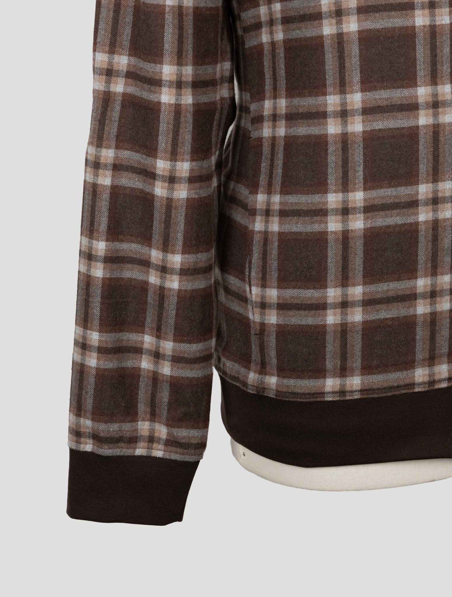 Kiton Multicolor Cotton Ea Coat B-One