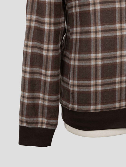 Kiton Multicolor Cotton Ea Coat B-One
