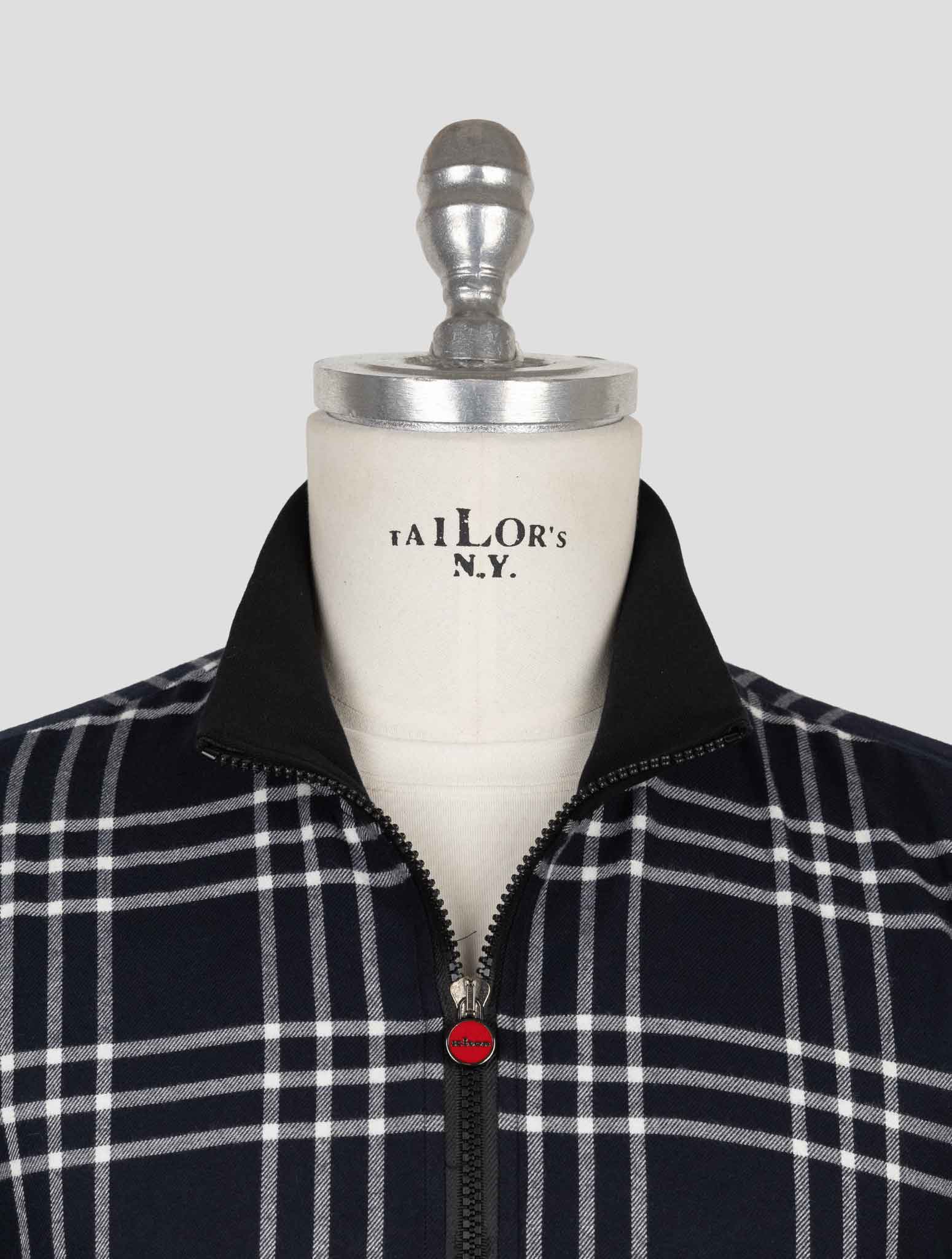 Kiton Multicolor Cotton Ea Coat B-One