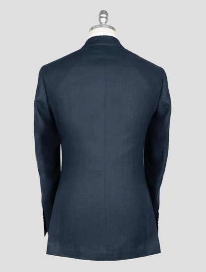 Sartorio Napoli Blue Linen Blazer