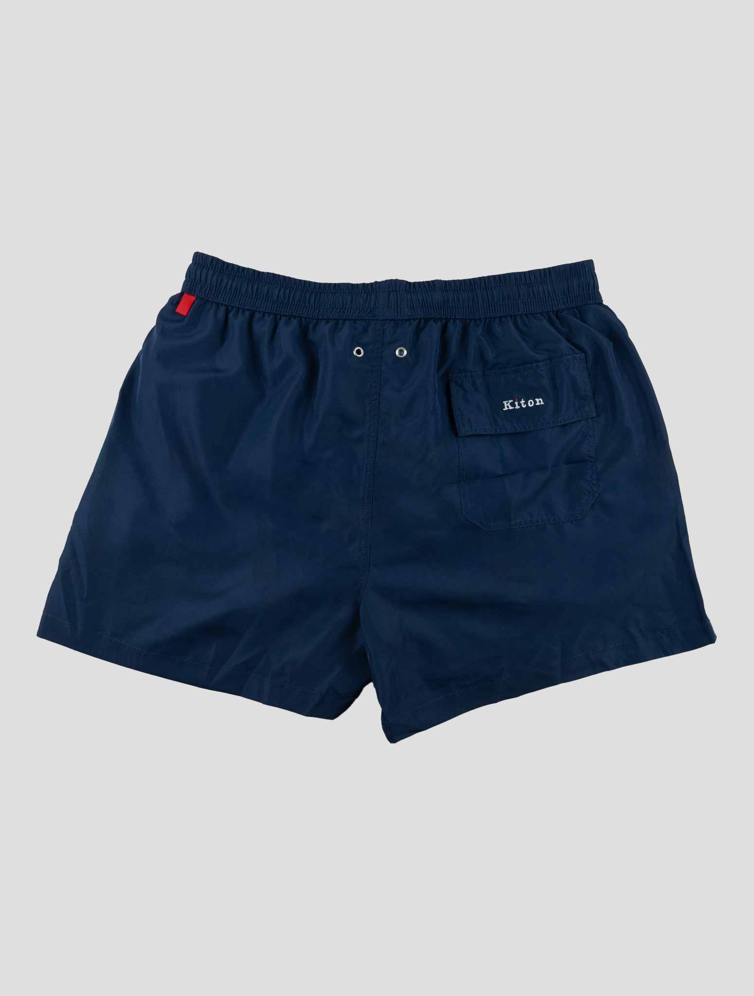 Kiton Dark Blue Pl Swim Trunk