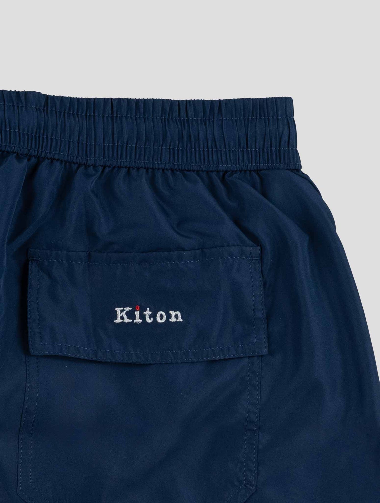 Kiton Dark Blue Pl Swim Trunk