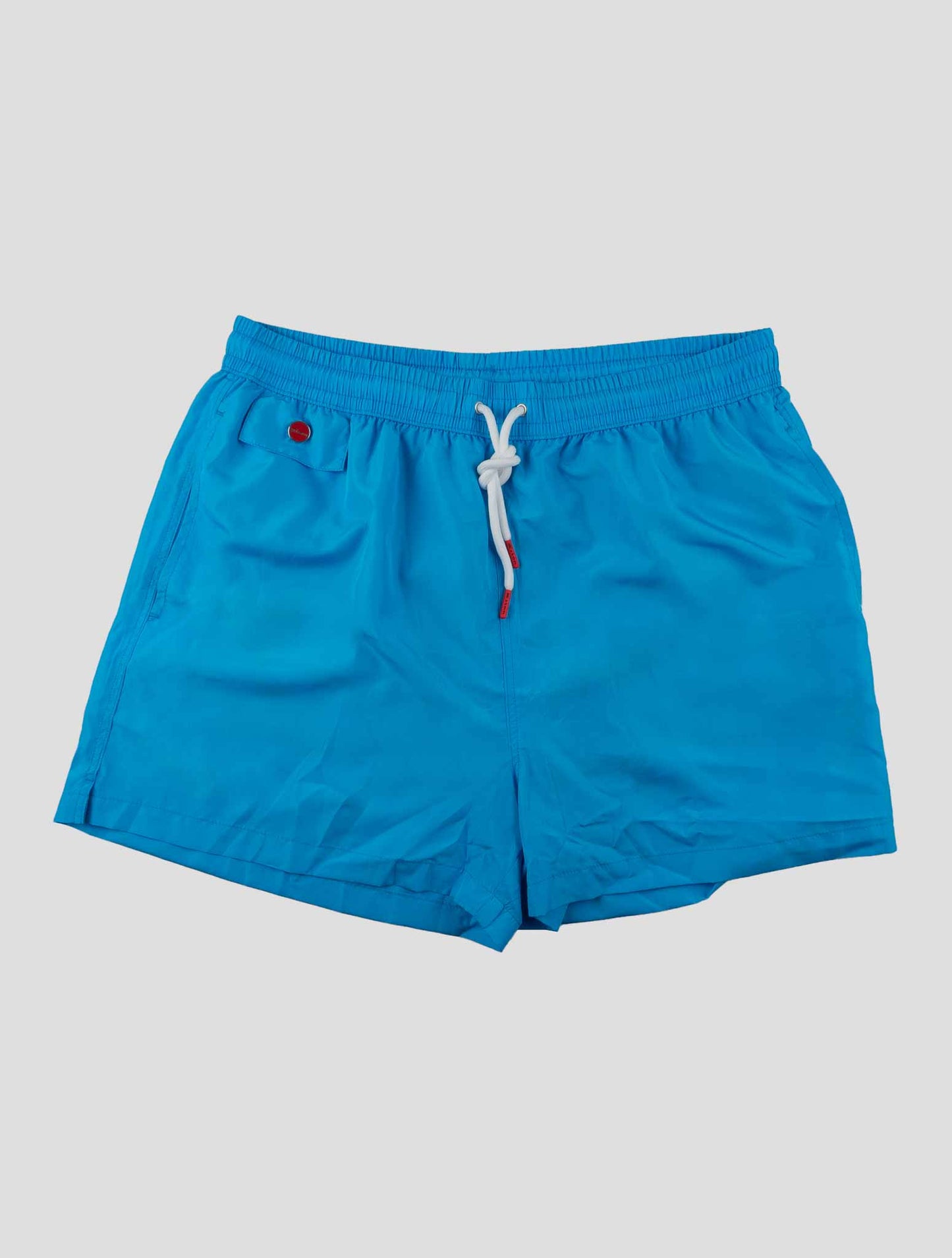 Kiton Light Blue Pl Swim Trunk