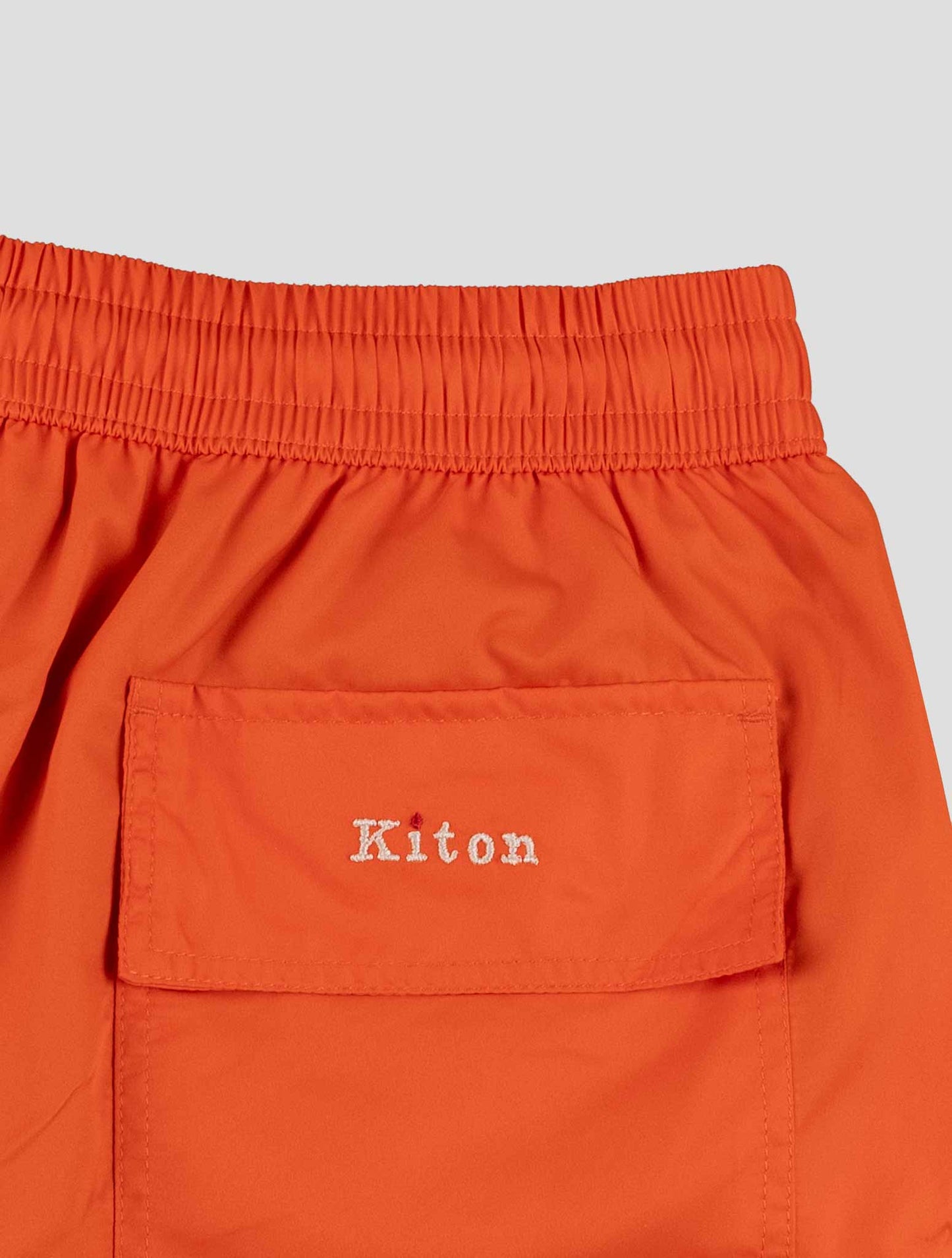 Kiton Orange Pl Swim Trunk