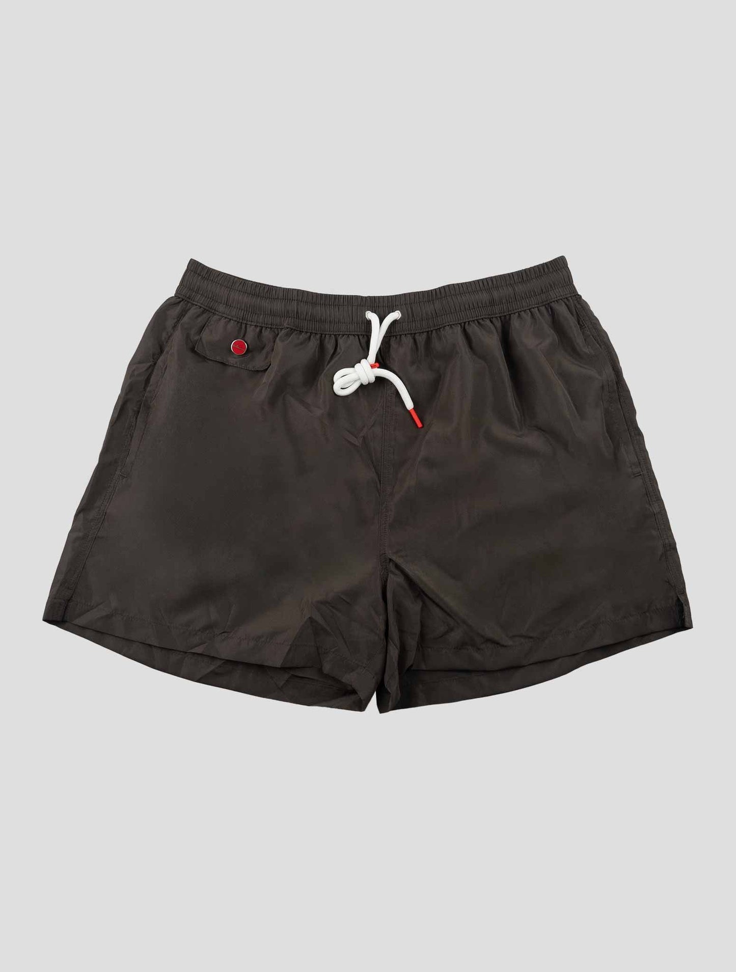 Kiton Brown Pl Swim Trunk