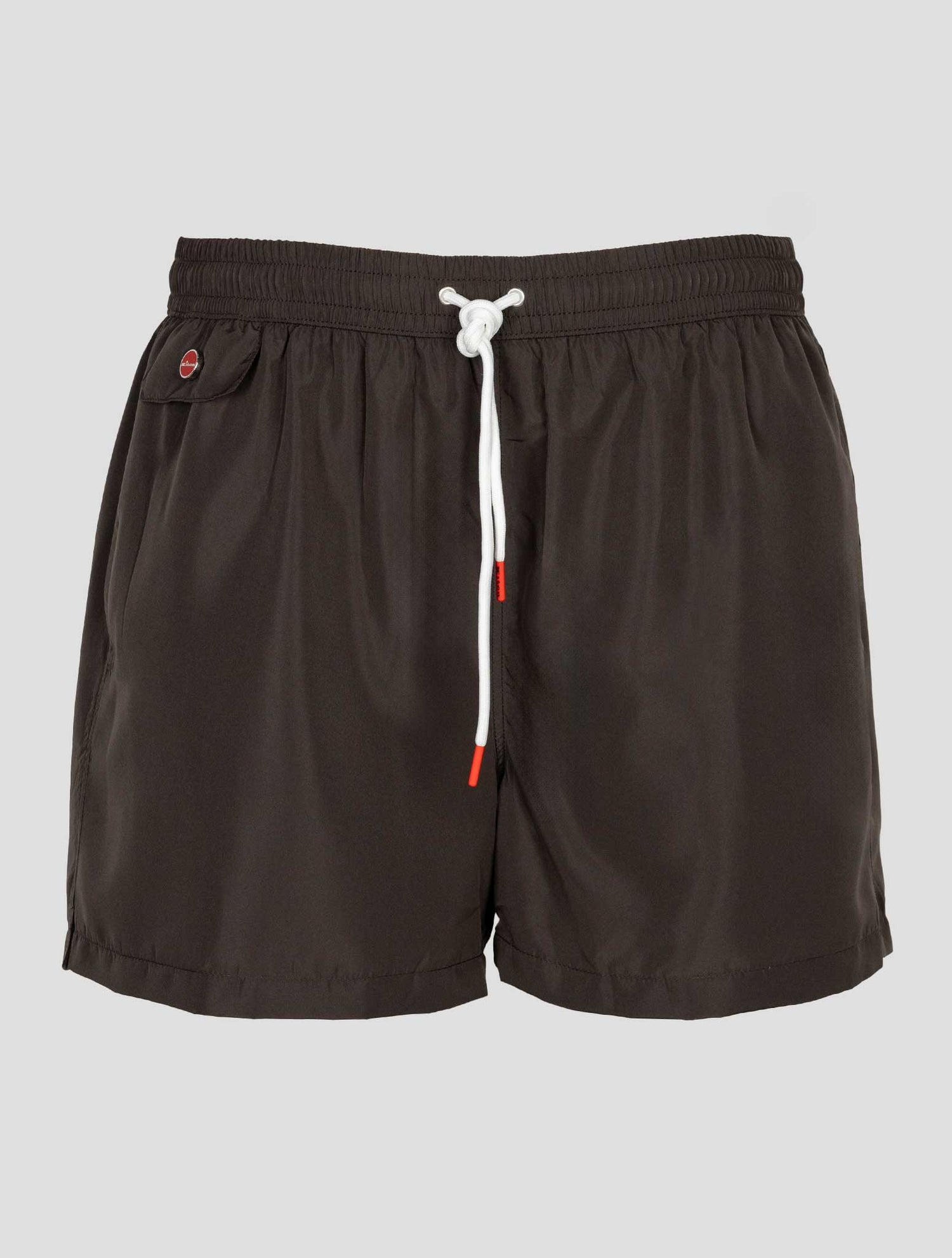 Kiton Brown Pl Swim Trunk