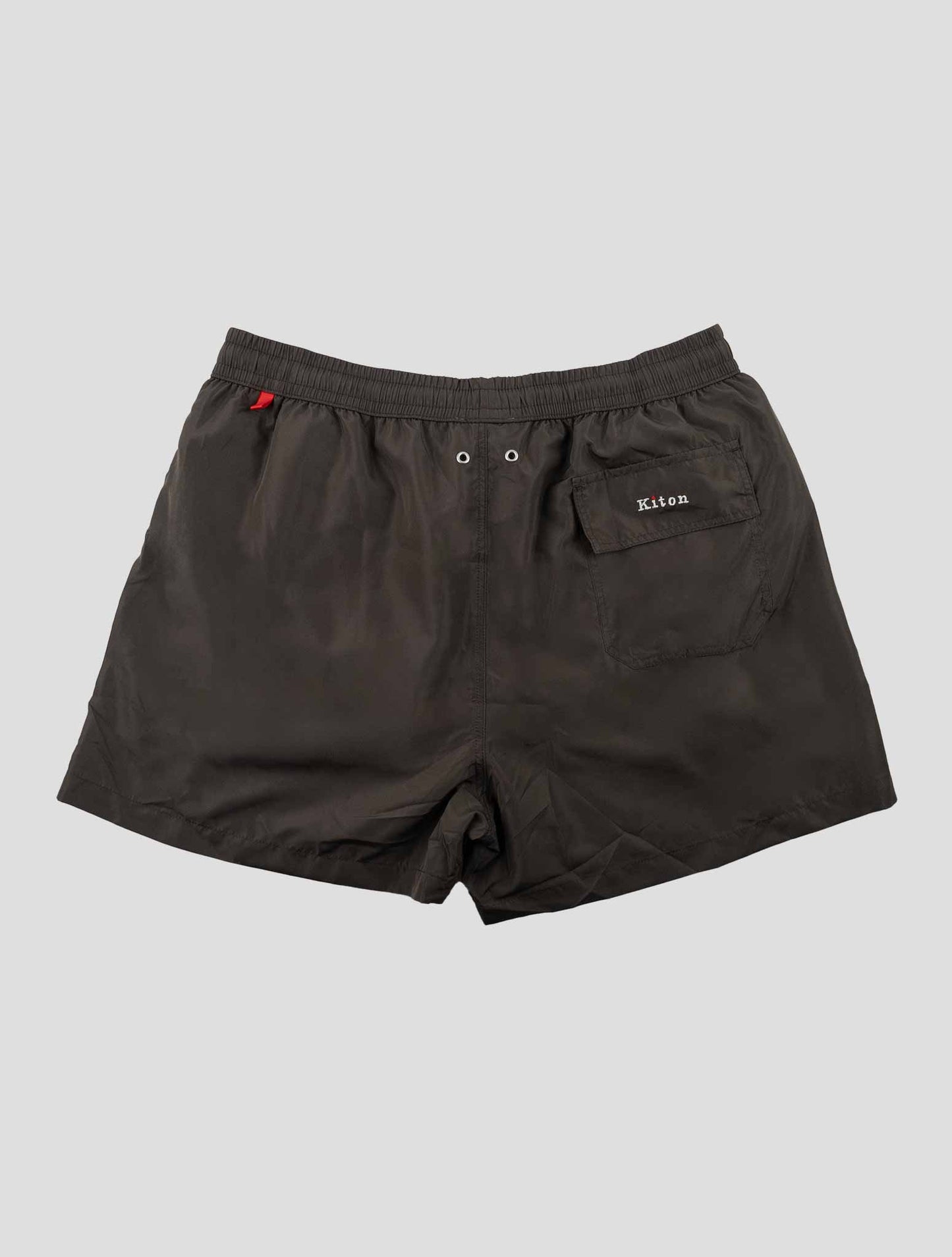 Kiton Brown Pl Swim Trunk