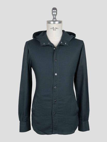 Kiton Gray Cotton Cashmere  Shirt Mariano