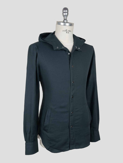 Kiton Gray Cotton Cashmere  Shirt Mariano