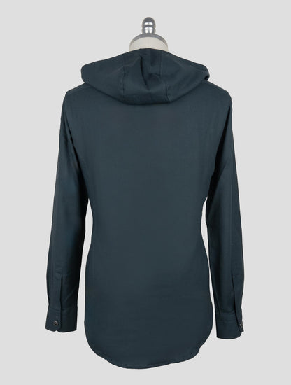 Kiton Gray Cotton Cashmere  Shirt Mariano