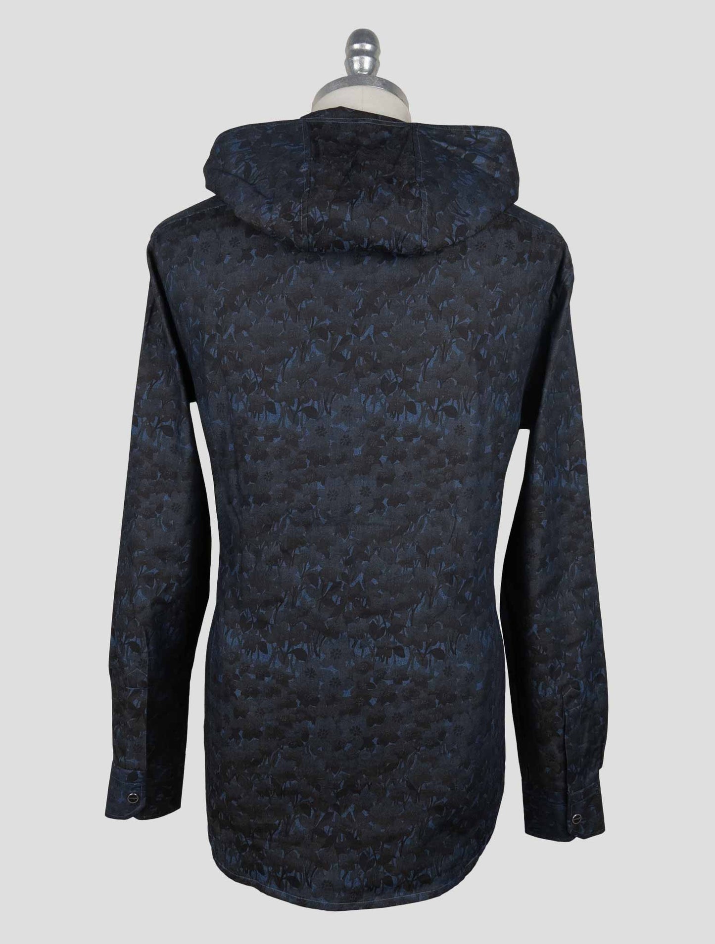 Kiton Blue Cotton  Shirt Mariano