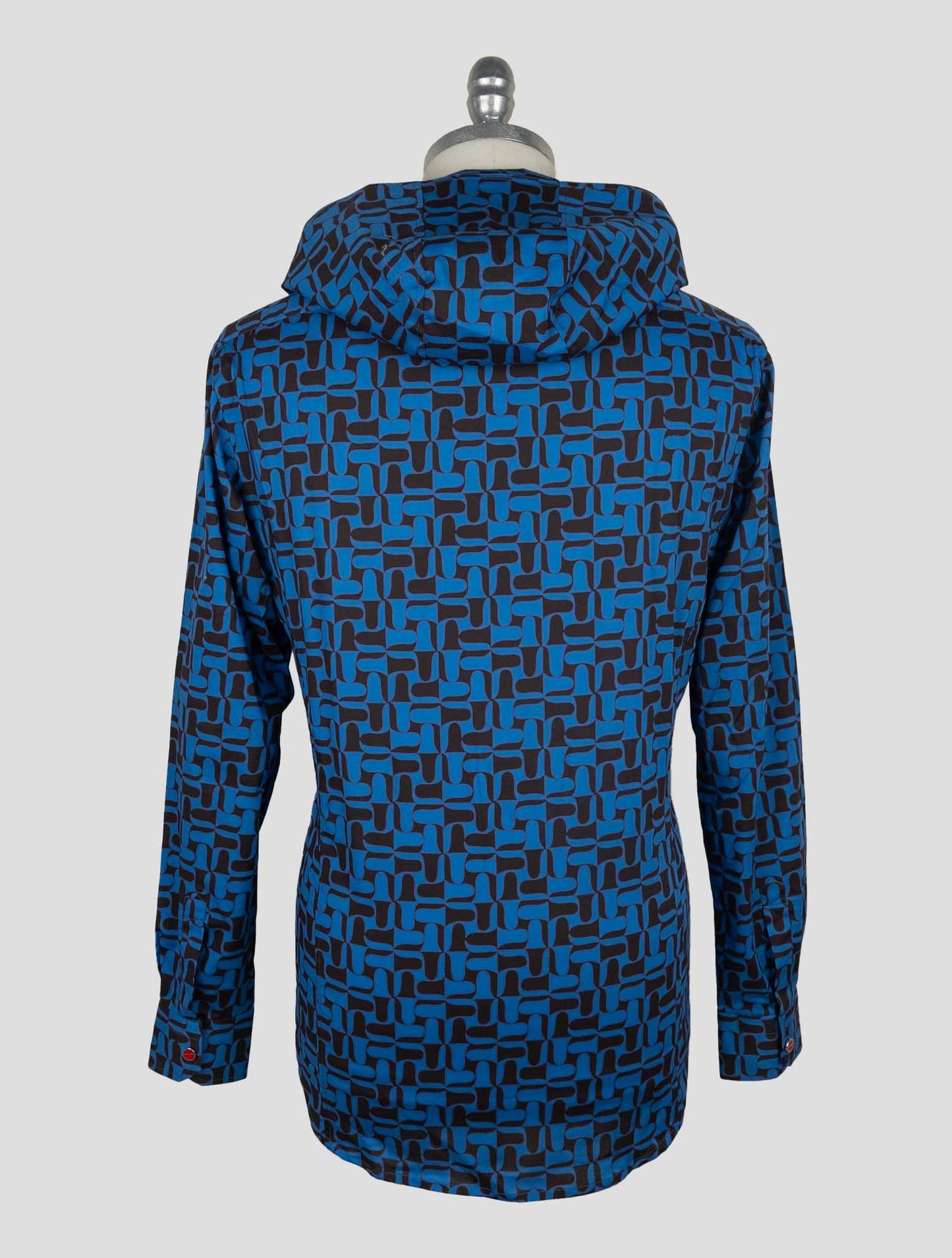 Kiton Blue Cotton Ea Shirt Mariano