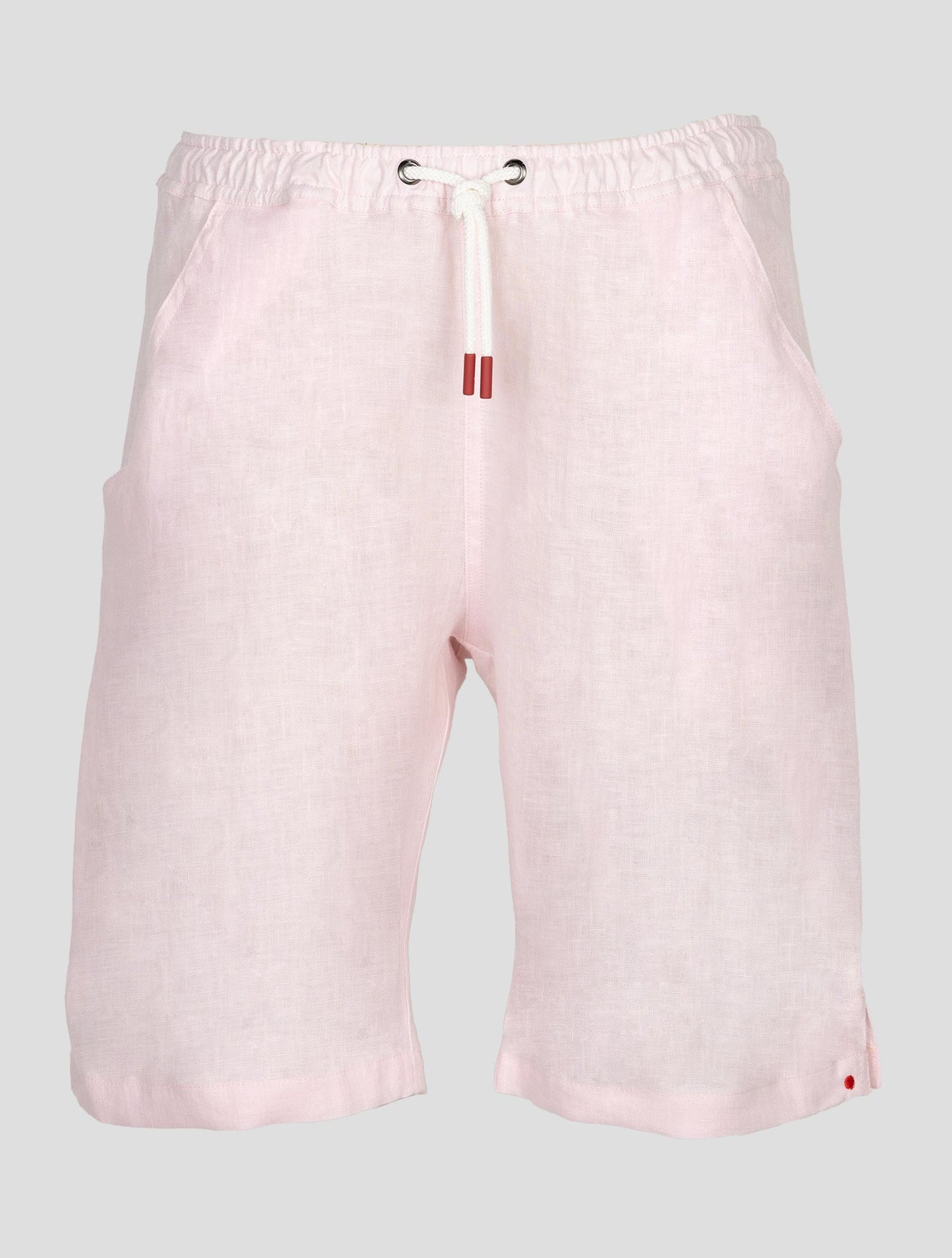 Kiton Pink Linen Short Pants