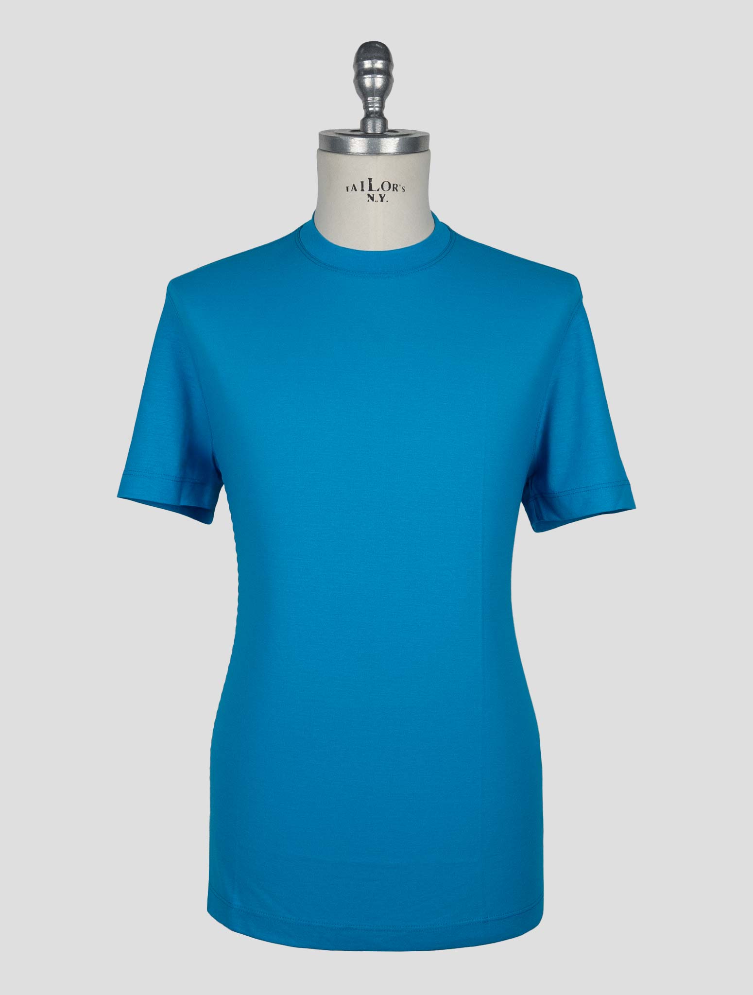 Kired Light Blue Cotton T-Shirt