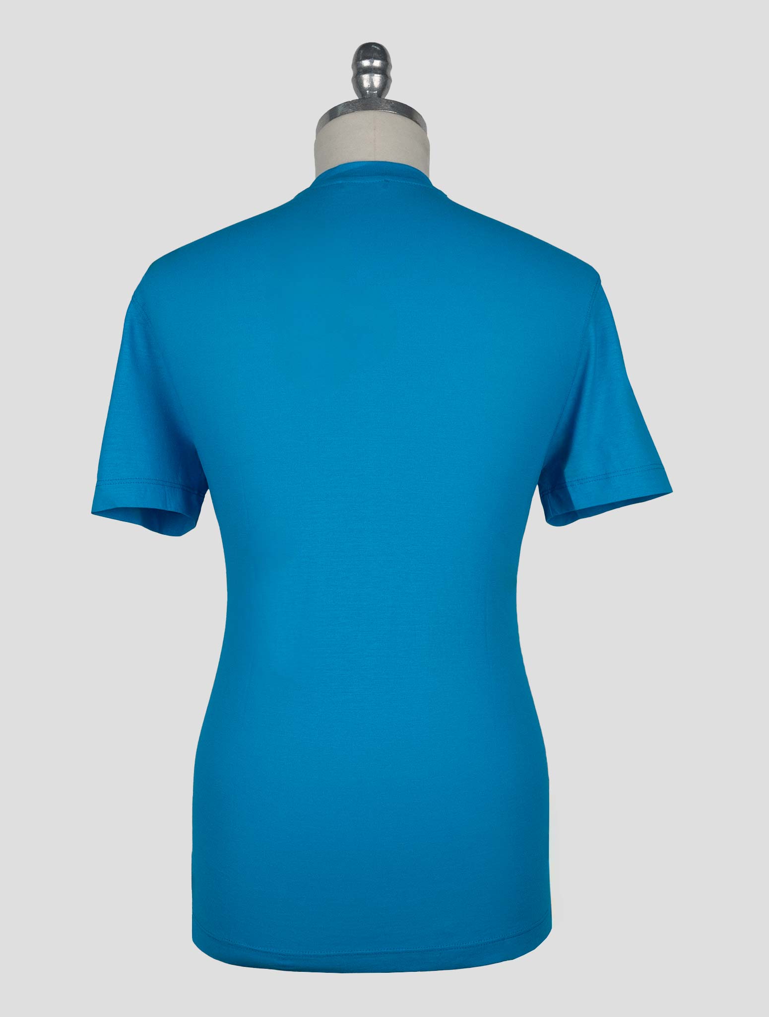 Kired Light Blue Cotton T-Shirt