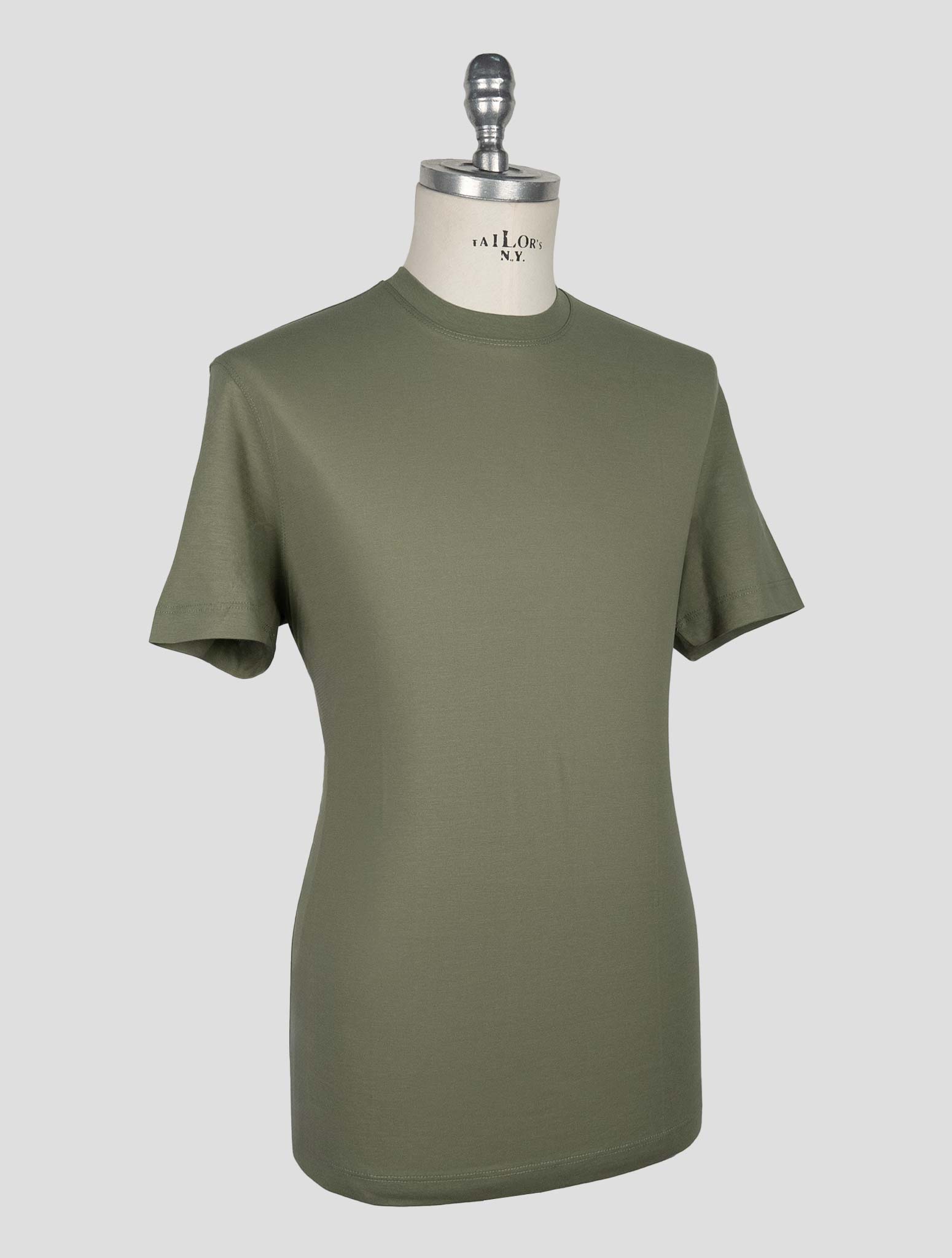 Kired Green Cotton T-Shirt