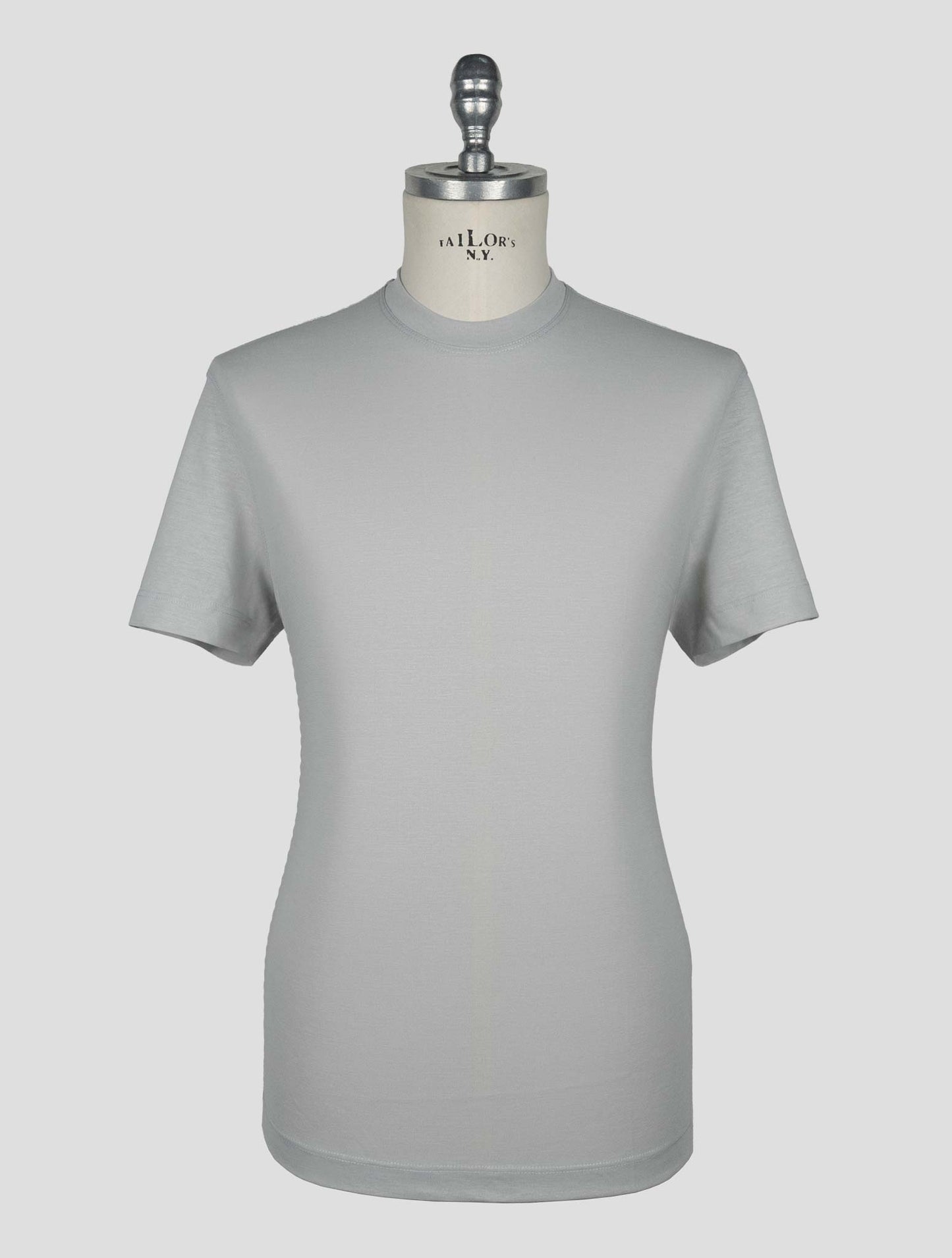 Kired Gray Cotton T-Shirt