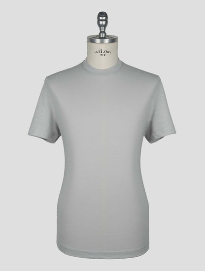 Kired Gray Cotton T-Shirt
