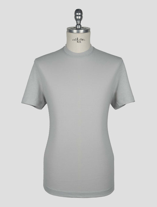 Kired Gray Cotton T-Shirt