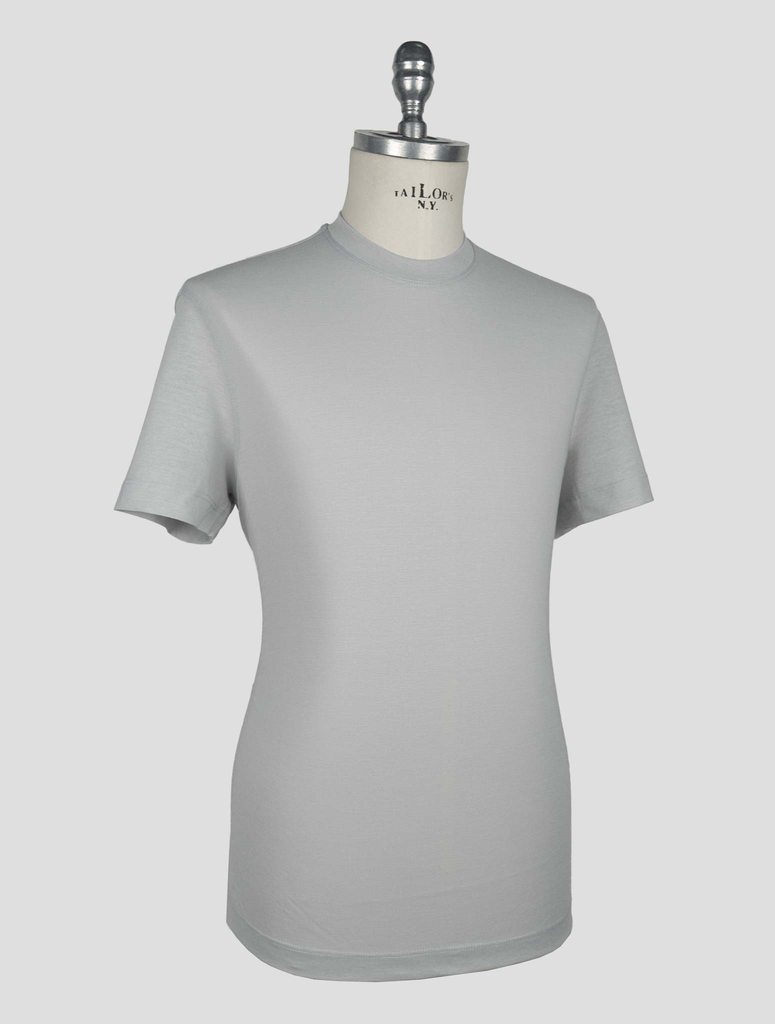 Kired Gray Cotton T-Shirt