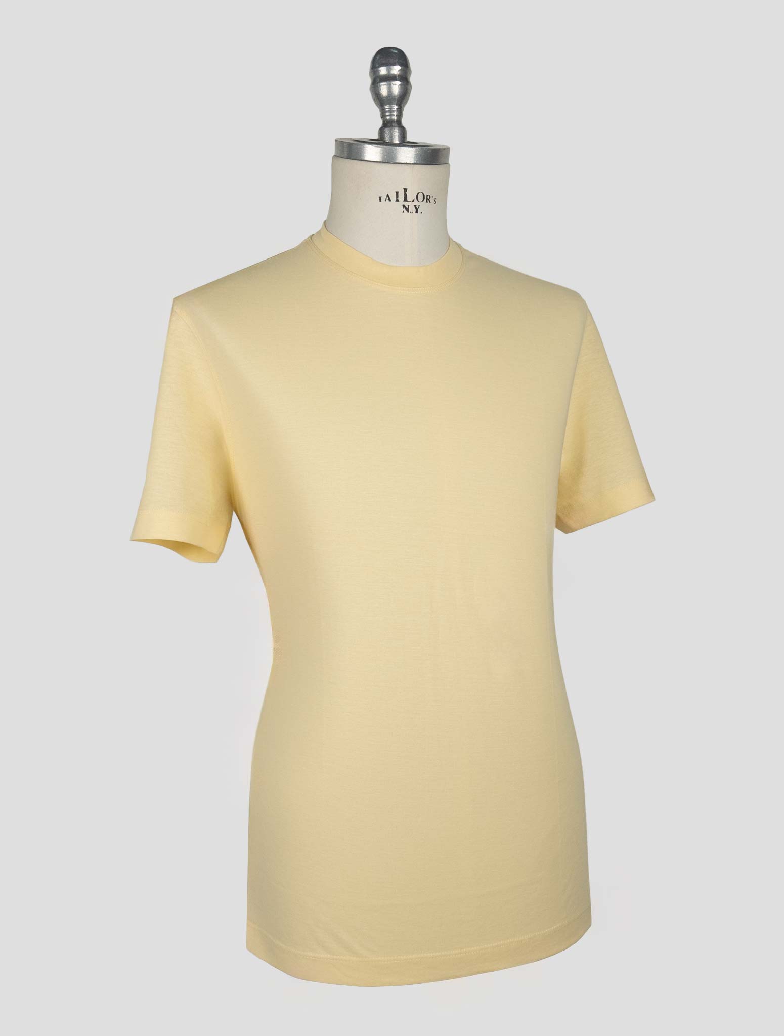 Kired Yellow Cotton T-Shirt