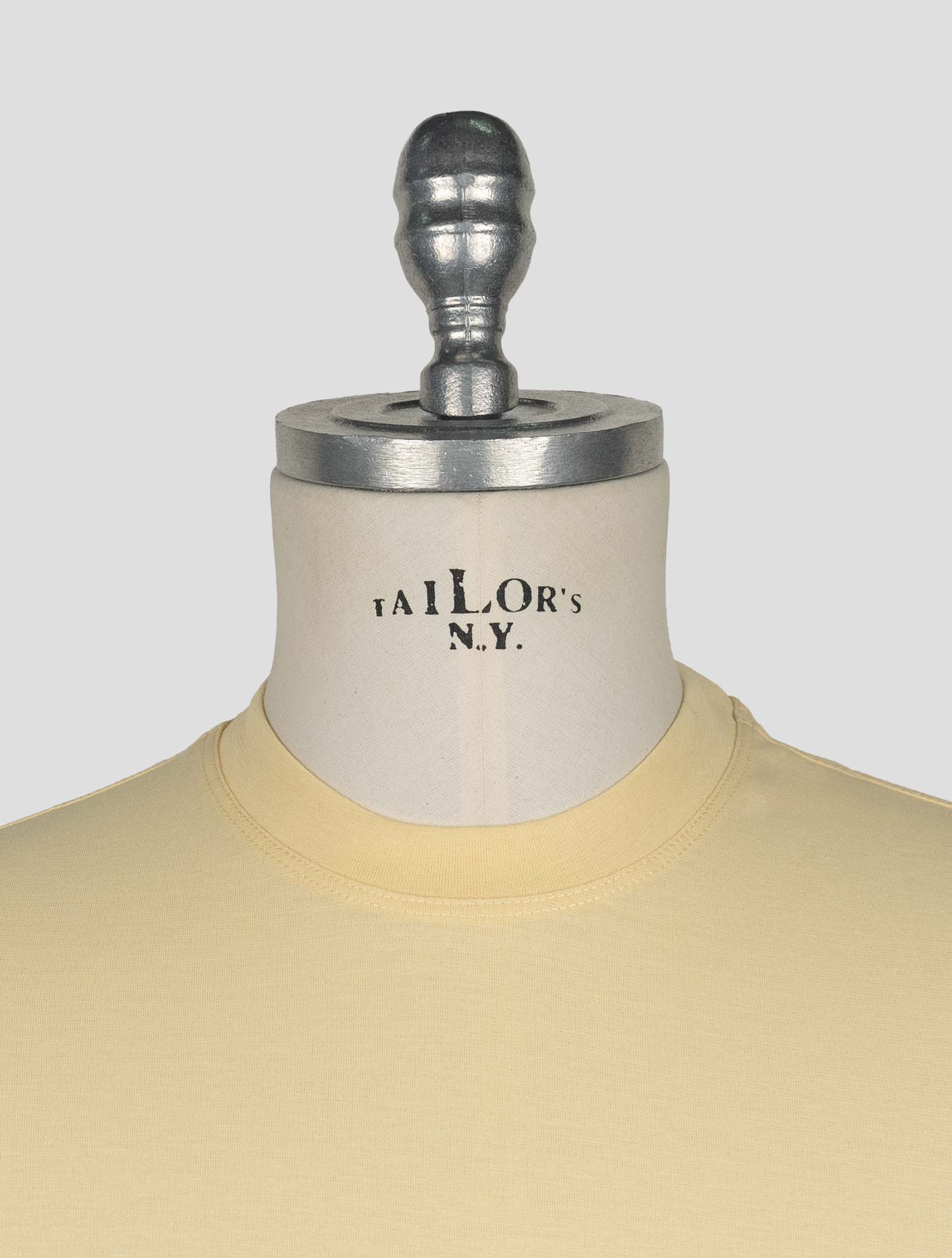 Kired Yellow Cotton T-Shirt