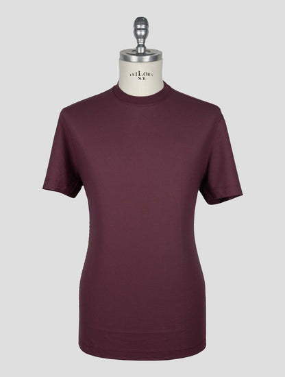 Kired Burgundy Cotton T-Shirt